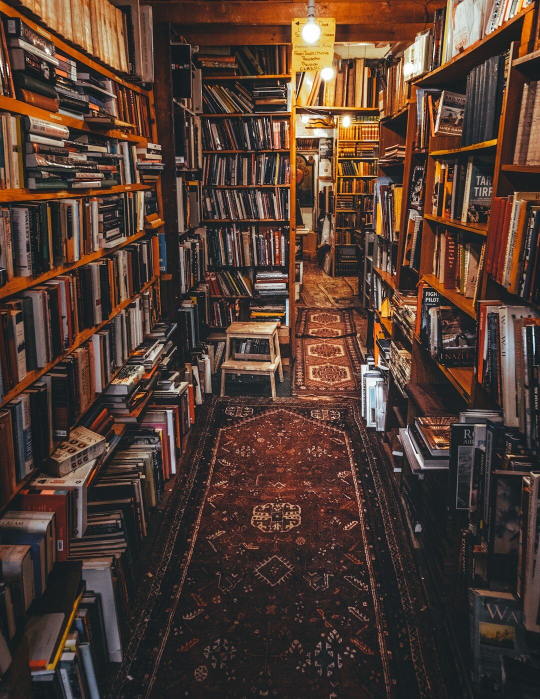 antique bookstore interior